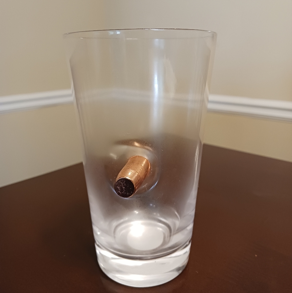 Bullet Beer Glass